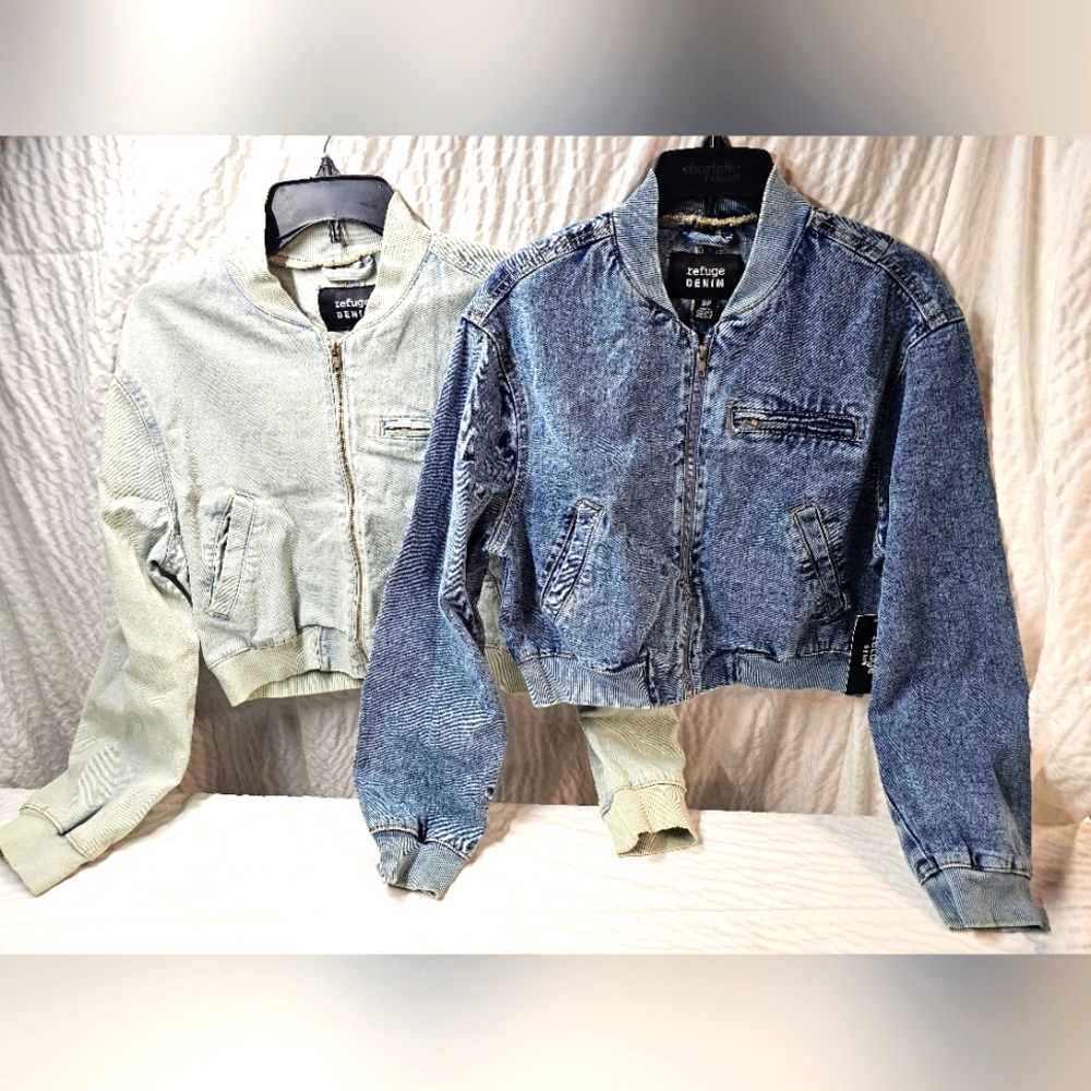 New Refuge Denim Crop Jackets